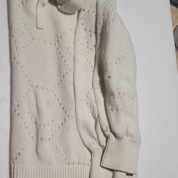 Torrid Women's Ivory Cowl Neck Sweater - Picture 2 of 4